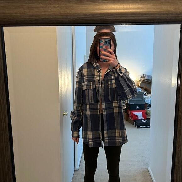 Re Named NWT Flannel Jacket Small - Picture 1 of 3